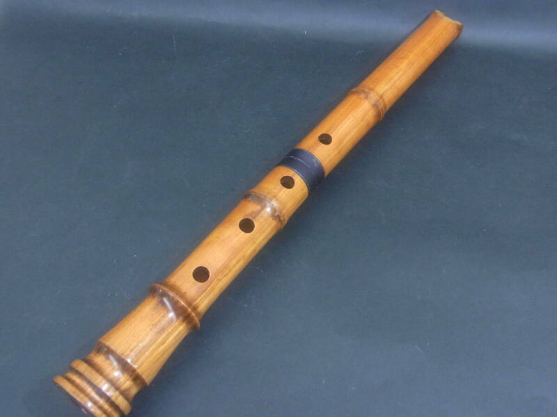 (QQ17) 尺八 木管 1尺5.9寸 琴古流 約48.3cm 和楽器 