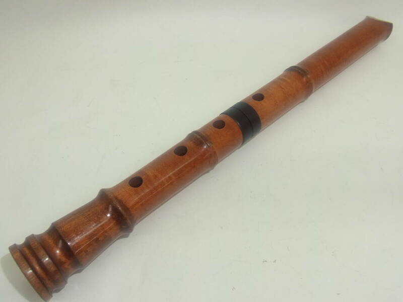 (QQ18) 尺八 木管 1尺5寸 琴古流 約46cm 和楽器 