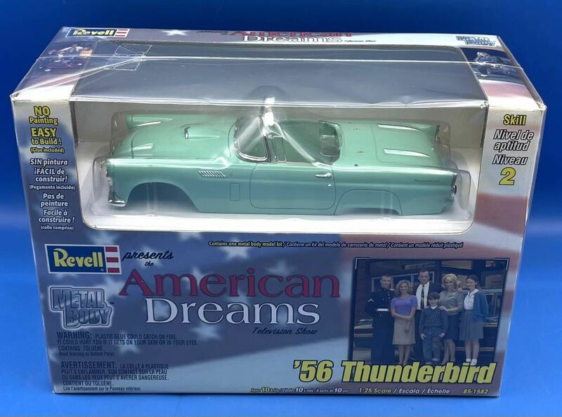 ☆24EK1701 Revell 1/25 American Dreams '56 Thunderbird