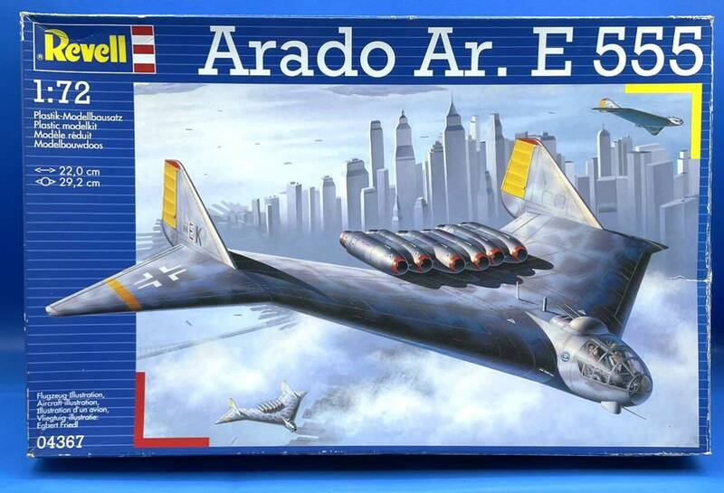 ☆24EK1408 Revell 1/72 Arado Ar.E 555 04367