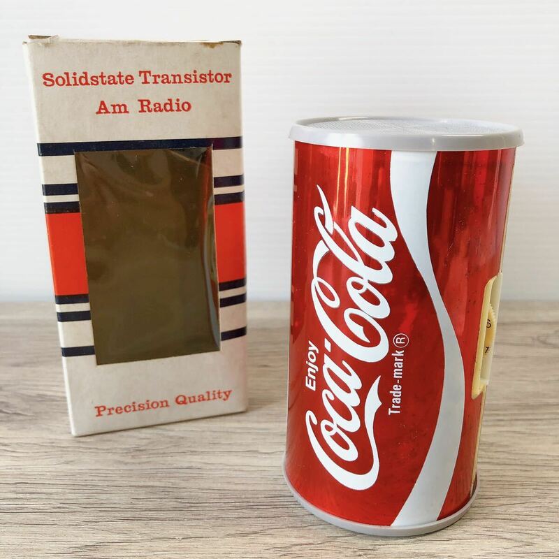 レア！ コカコーラ Coca-Cola AMラジオ ラジオ レトロ缶 非売品 コカコーラグッズ コレクション コレクター レトロ雑貨 アンティーク 希少