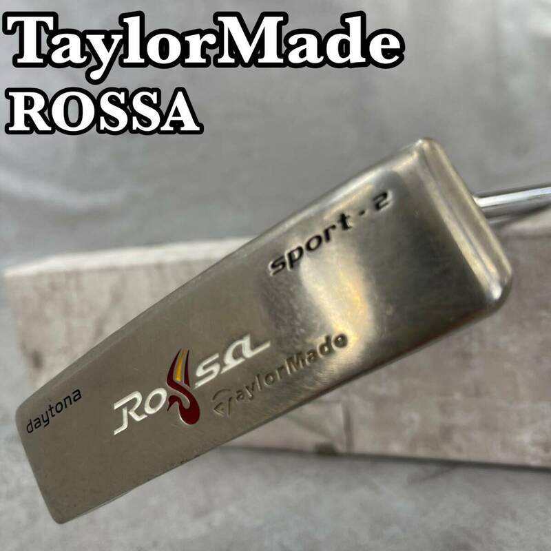 Taylor Made テイラーメイド ROSSA ロッサデイトナスポーツ2　PT　パター　メンズゴルフ　ピン　クランクネック　89㎝　35インチ　右利き