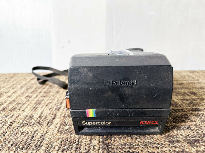 ★ジャンク扱い品 中古★Polaroid ポラロイド　Supercolor　635CL　ポラロイドカメラ 【635CL】DG5B