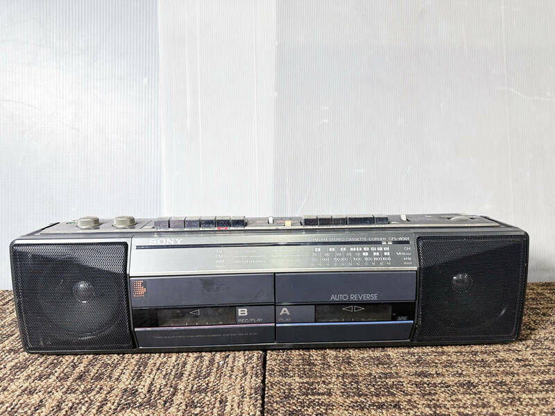 ★ 中古★SONY ソニー ラジカセ ラジオ カセット CFS-W301 昭和 レトロ 【CFS-W301】DG6N