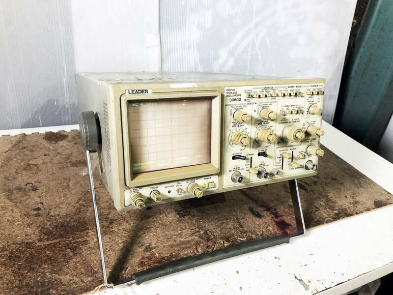 ◎★ジャンク扱い品 中古★LEADER/リーダー DIGITAL STORAGE OSCILLOSCOPE（デジタル ストレージ オシロスコープ）　無線機器【3060D】DGS6