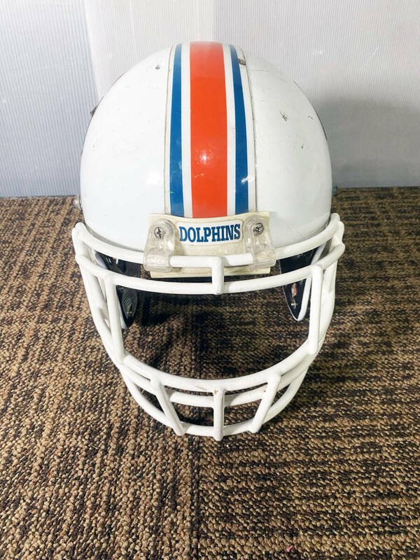 ◎★ 中古★ATHLETIC HELMET アメフト ヘルメット DOLPHINS ドルフィンズ イルカ【DOLPHINS ヘルメット】DG1T