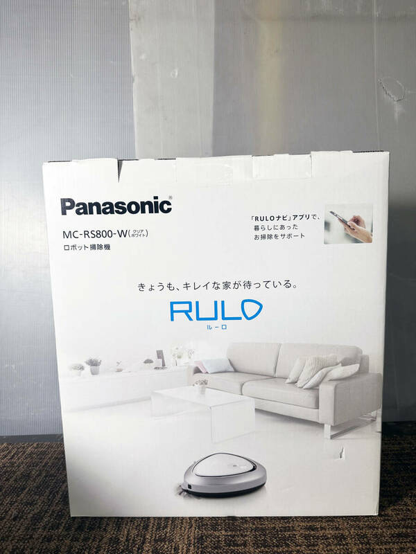 ◎★新品未使用★Panasonic パナソニック MC-RS800-W ロボット掃除機 RULO【MC-RS800-W】DG7V