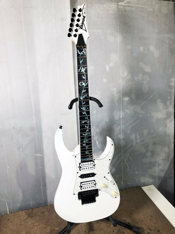 ◎★ 中古★Ibanez/アイバニーズ　RG SERIES　エレキギター　弦楽器　ホワイト【RG350DXZ 1P-02】DGG8