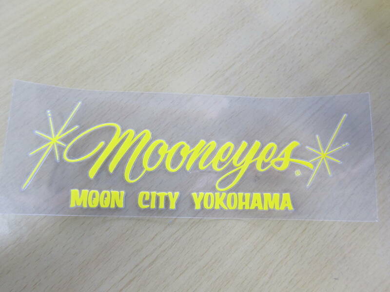 MOON City YOKOHAMA 抜きデカール [DM089]　MOONEYES　ムーンアイズ　YE