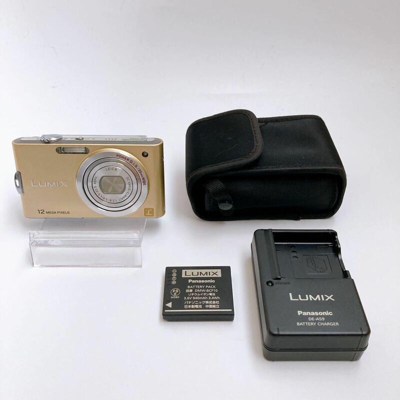 1円〜 Panasonic LUMIX DMC-FX60 ジャンク コンパクトデジタルカメラ
