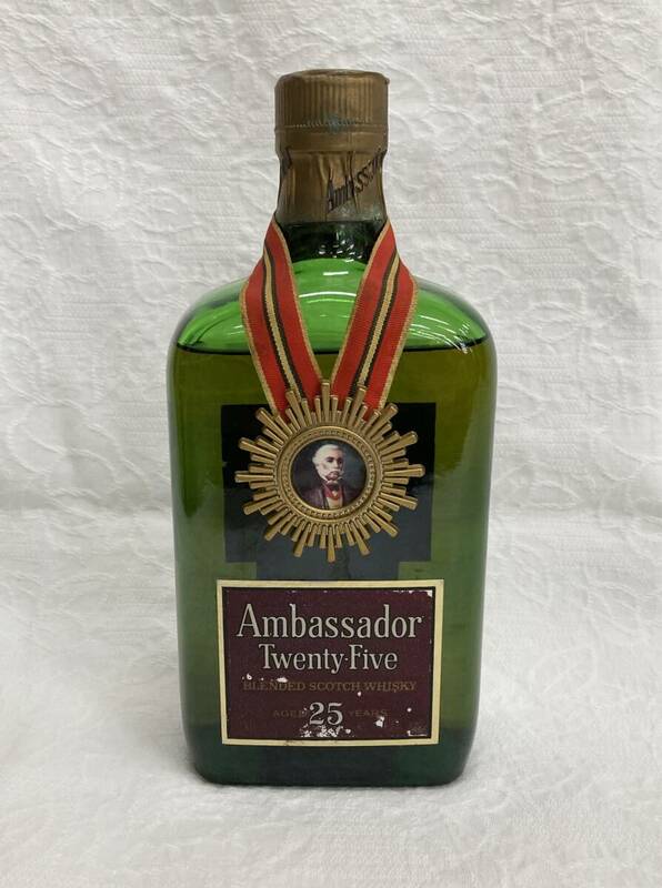 〇古酒 アンバサダー 25年 Ambassador Twenty-Five 750ml 43% スコッチウイスキー ウイスキー特級 WHISKY 未開栓