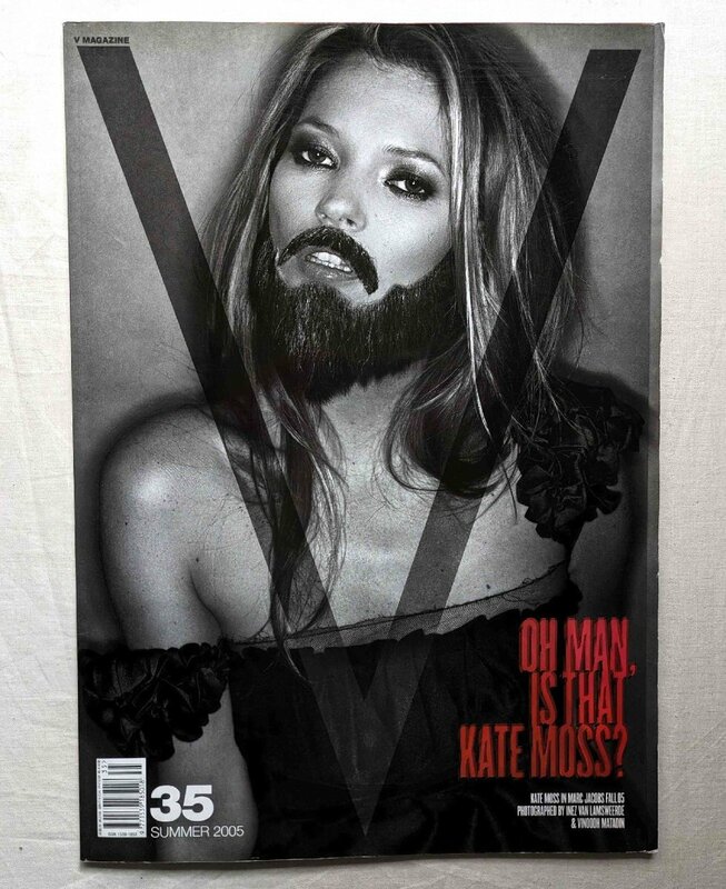 V MAGAZINE ケイト・モス × マーク・ジェイコブス Kate Moss in Marc Jacobs/エディ・スリマン Hedi Slimane/スーパーモデル M/M(PARIS)