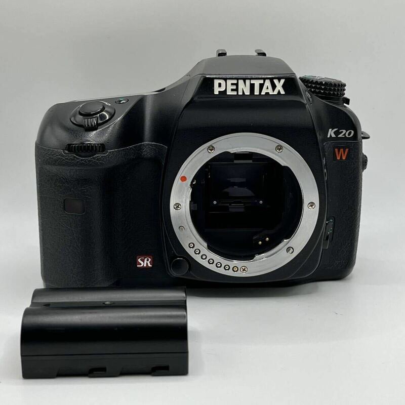 特殊仕様 PENTAX K20D-W APS-C 有効画素数約1460万画素 ボディ内蔵手ぶれ補正機構SR Kマウント
