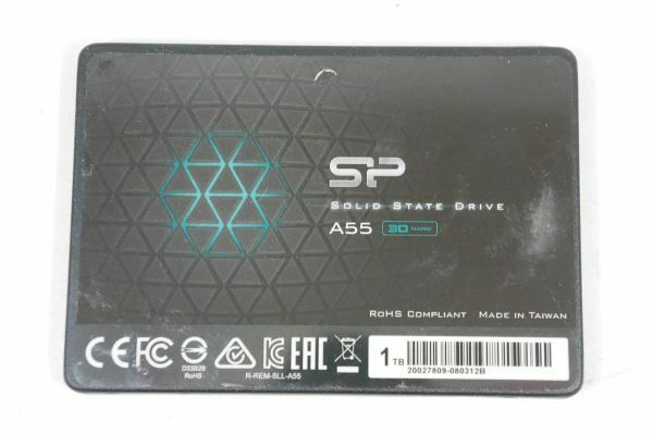 シリコンパワー SSD 1TB A55シリーズ SP001TBSS3A55S25 2.5インチ 7mm SATAIII フォーマット済 A597