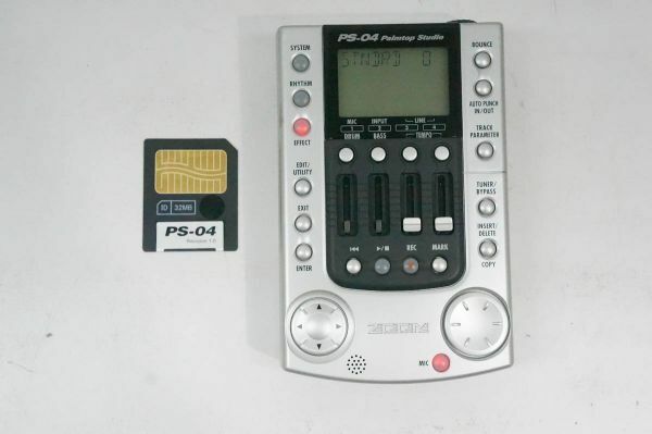 ZOOM PS-04 デジタルMTR ポータブルレコーダー マルチトラックレコーダー 録音機材 A689