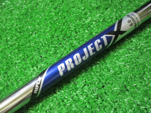 中古品☆プレシジョン RIFLE PROJECT X 6.0 6番アイアン用 35.875インチ 