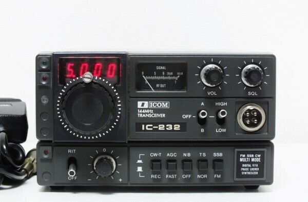 ICOM　IC-232　144MHz　SSB FM CW　トランシーバー