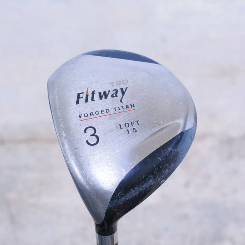 e) レフティー 3番ウッド 15° Fitway FlexR 43inch