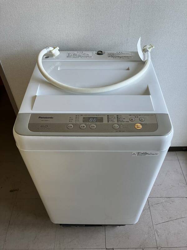 ◇パナソニック（Panasonic）　全自動洗濯機　6.0㎏　NA-F60B11　2018年製　◇直接引取歓迎◇