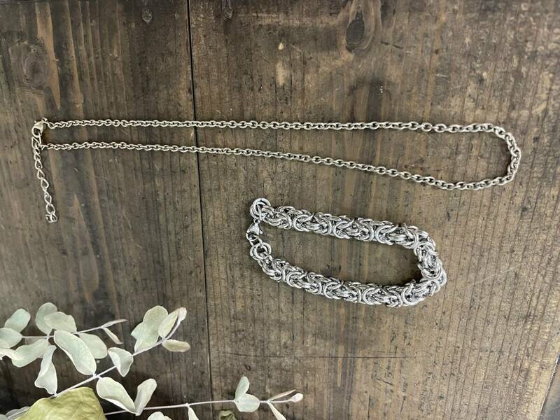 〈 送料無料 〉 necklace bracelets ネックレス ブレスレット セット出品