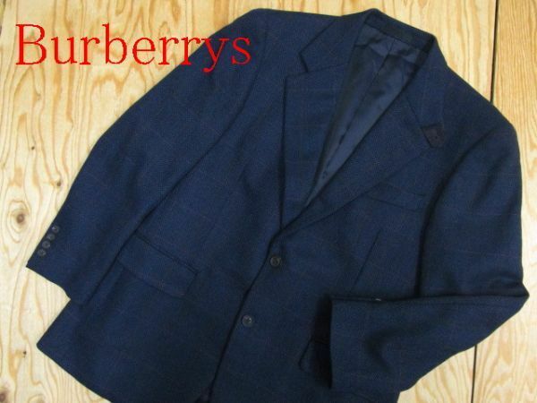 ★バーバリー BURBERRY★メンズ アンゴラ混 ツイードウールジャケット★R60519016A