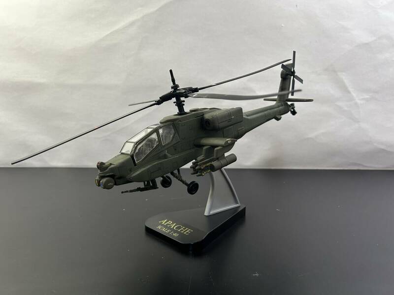 A57 1円～ 1/40 アパッチ AH-64 ダイキャストモデル 破損り ジャンク