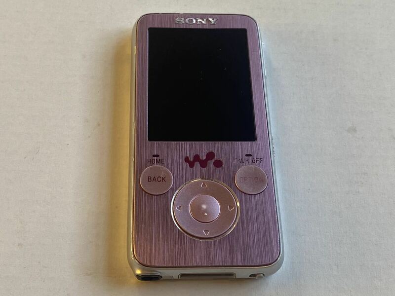 （18）SONY ソニー WALKMAN ウォークマン デジタルメディアプレーヤー　NW-S738F ピンク