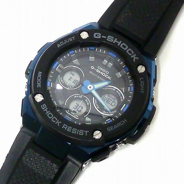 WA21-【CASIO】 G-SHOCK　GST-W300G-1A2JF　腕時計　電波ソーラー