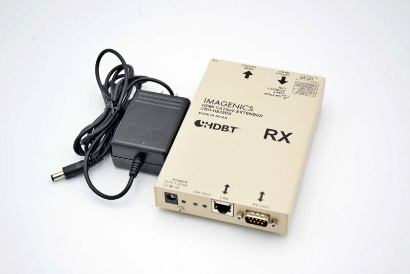 IMAGENICS/イメージニクス HDMI CAT5e/6 受信機□CRO-HE25RX 中古