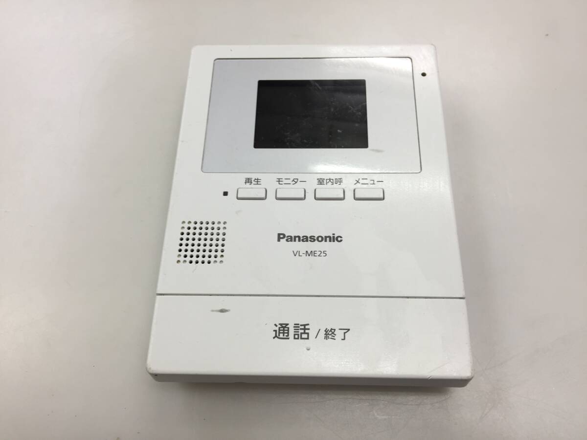 パナソニック カラーテレビドアホン 親機のみ VL-ME25 ジャンク2212