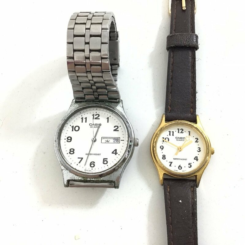 CASIO　カシオ　腕時計　2点セット【同梱不可/売り切り/タカギ05-06】
