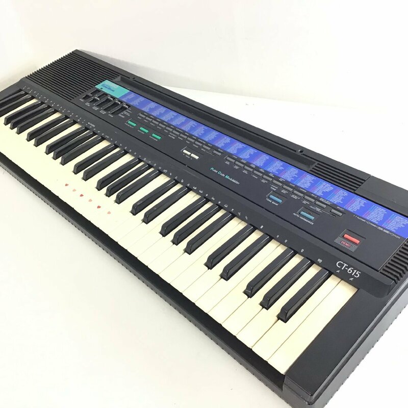 CASIO　カシオ　電子キーボード　CT-615　楽器　鍵盤【同梱不可/売り切り/05-100】
