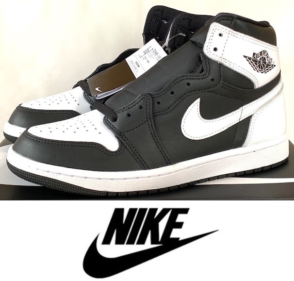 国内正規品 特価！ NIKE AIR JORDAN 1 RETRO HIGH OG メンズ スニーカー "BLACK/WHITE" 日本サイズ27.5cm DZ5485-010 新品本物