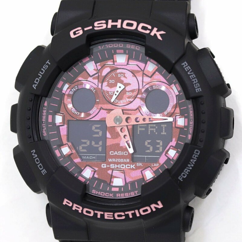 カシオ　G-SHOCK　Gショック　サクラストーム　GA-100TCB　腕時計　クォーツ　メンズ