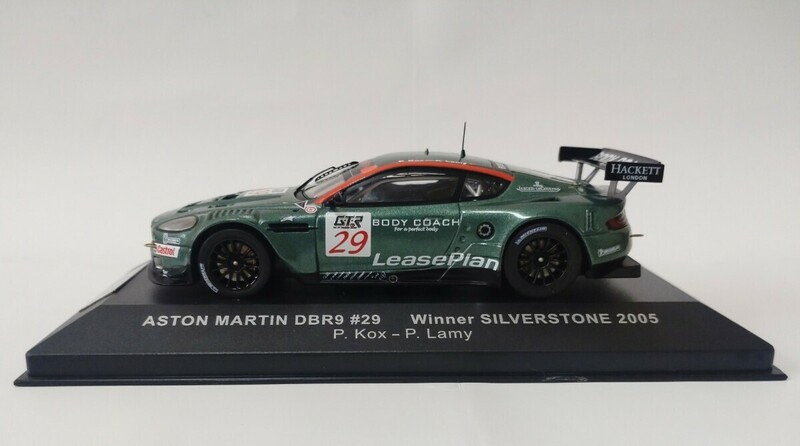 プロドライブ別注 ixo 1/43 アストンマーティン レーシング DBR9 シルバーストーン 2005 29号車 ASTON MARTIN FIA GT 優勝車 3000台限定