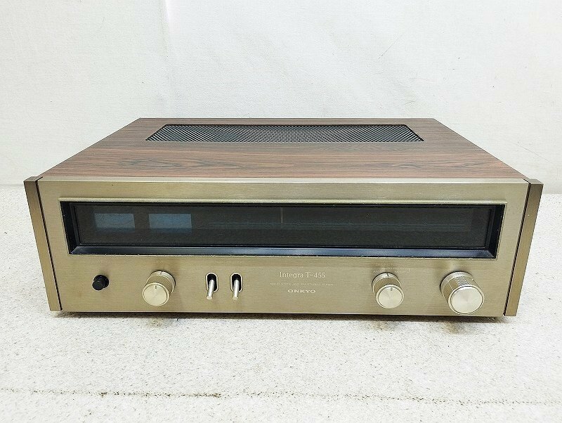 ONKYO オンキョー ステレオチューナー Integra T-455 中古