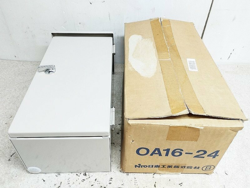 日東工業 屋外用小型ボックス 制御盤 キャビネット OA16-24 未使用保管品