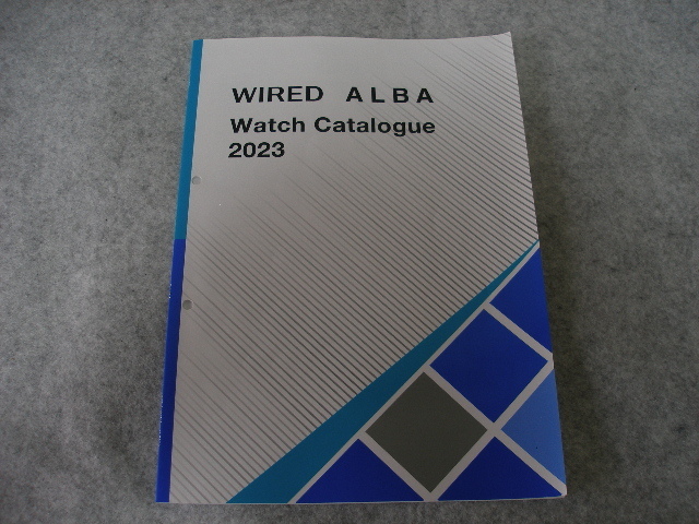 【非売品】　WIRED ALBA　ワイアード　アルバ　ウォッチカタログ　2023