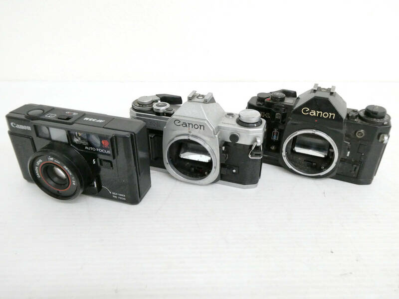 【Canon/キヤノン】辰⑤4//CANONカメラ A-1/AE-1/AF35M 3台