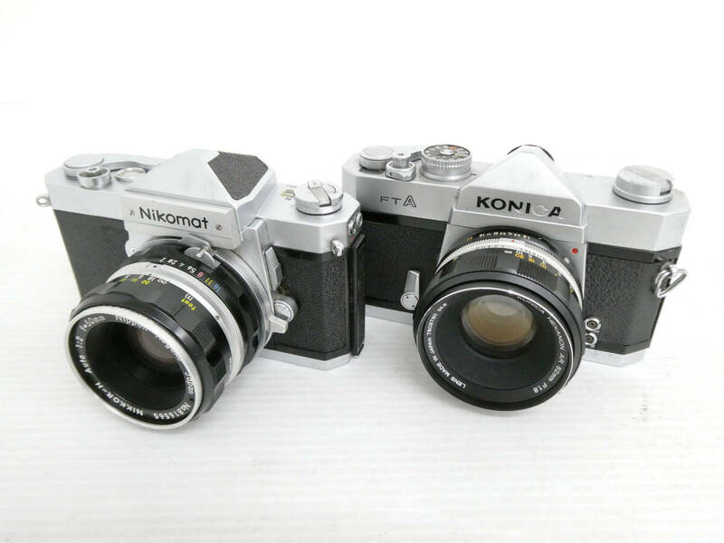 【KONICA/Nikon】辰②45//FT 50mm 1:2付き/FTA 52mm 1：8付き/2台セット