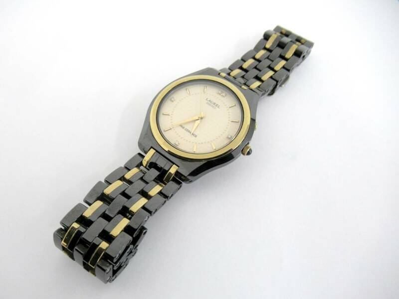 【SEIKO】辰②74//セイコー LAUREL ローレル 4M21-0B00 腕時計/自動巻き