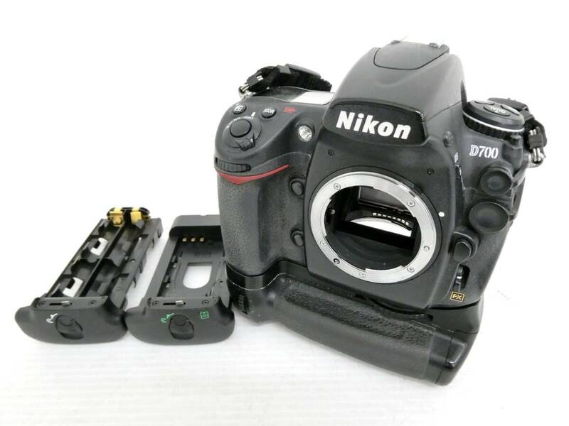 【Nikon/ニコン】辰⑥17//D700/MB-D10/デジタル一眼レフ/付属品有