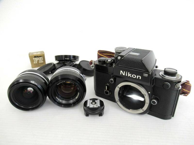 【Nikon/ニコン】辰②164//F2 フォトミックファインダー/50mm 1.4/28mm 2.8 レンズ2本つき