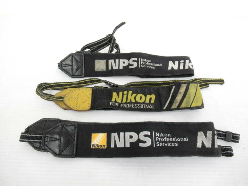 【Nikon/ニコン】辰⑤41//Nikon/ニコン プロストラップまとめ 3本