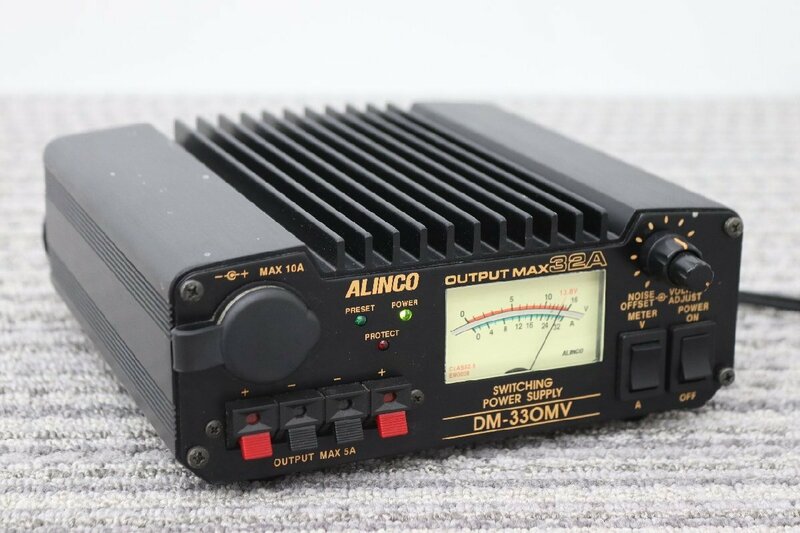 〇④【無線機用直流安定化電源】ALINCO / DM-330MV / 通電OK