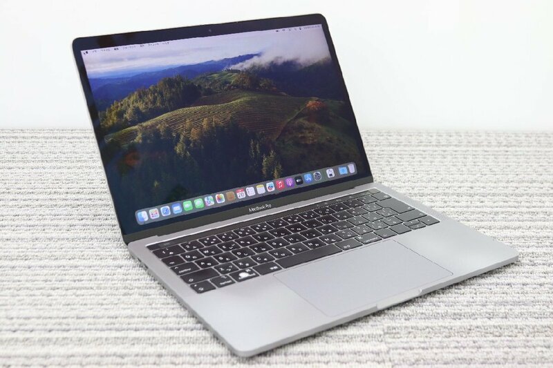 N② 1円♪【2018年！i5】Apple/MacBook ProA1989(13-inch,2018,Four Thunderbolt 3ports)/core i5-2.3GHz/8GB/SSD：256GB