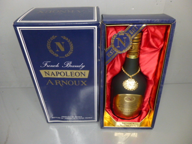  古酒 ARNOUX アノックス NAPOLEON ナポレオン BRANDY ブランデー 700ml 40％ 未開栓