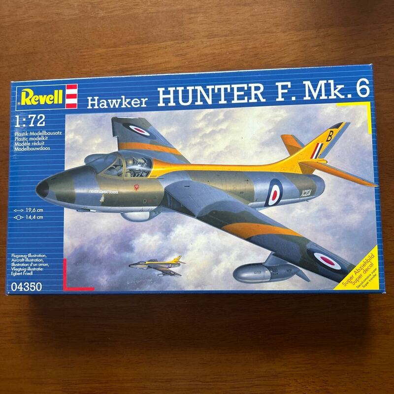 Revell レベル 1/72 Hawker Hunter F.Mk.6(箱未開封)プラモデル