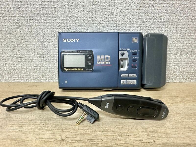 A851 SONY MZ-R30 ポータブル MDレコーダー