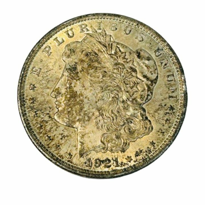【アメリカ銀貨】リバティ銀貨 1921年 1ドル 総重量26.8g★45688